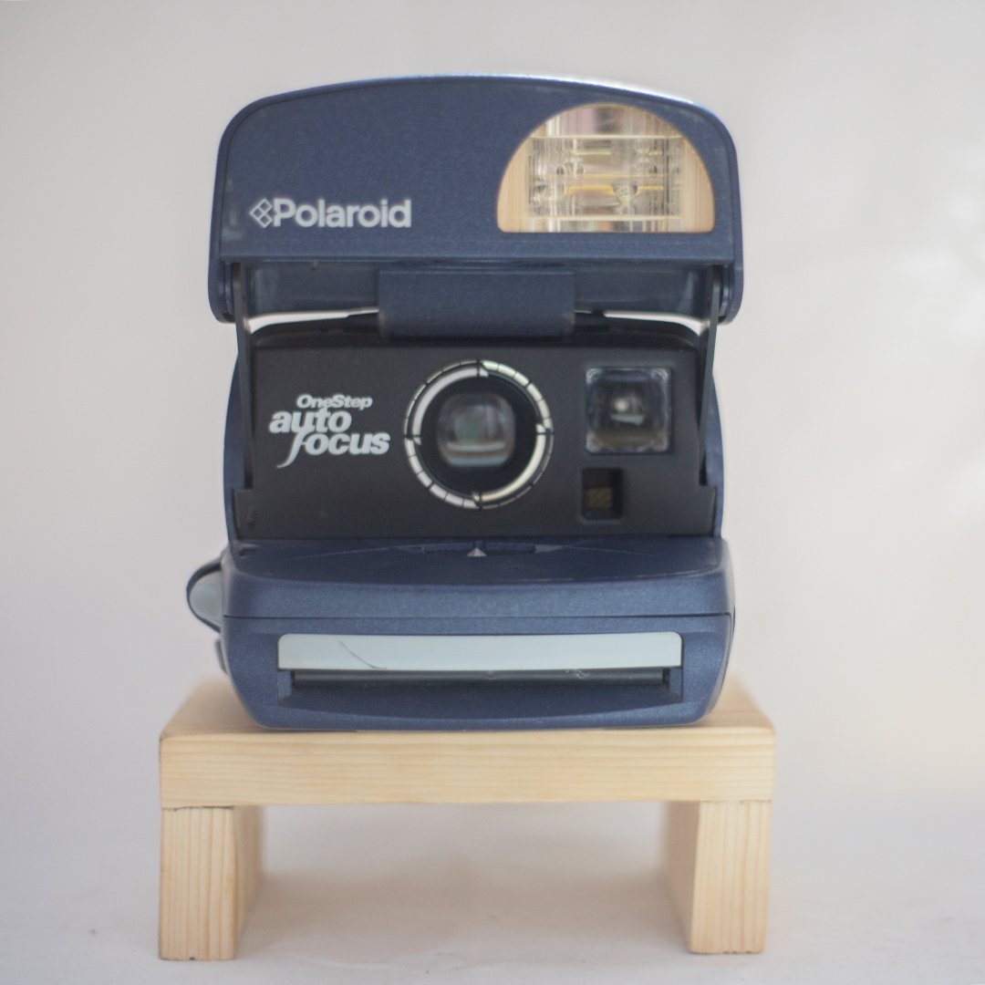 Polaroid One Step Auto Focus Instant Camera 600 Film Camera Navy