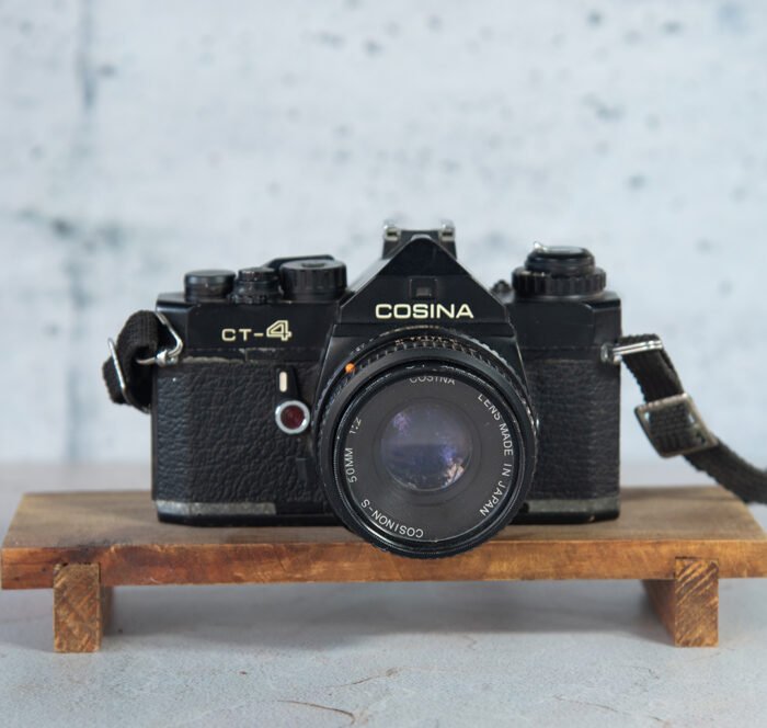 Appareil Photo Reflex Argentique Cosina CT-4 – 35mm, Monture Pentax K, Pour Pièces/réparation
