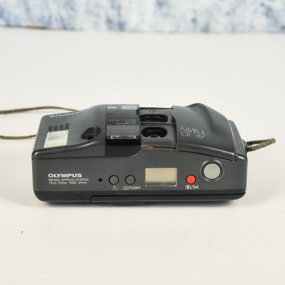 olympus af 10 twin film vintage camera (7)
